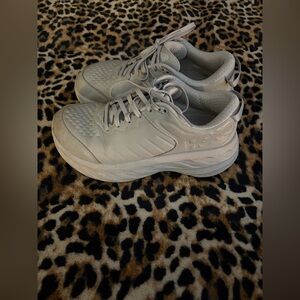 Hoka W Bondi SR Wide size 7.5D Gray Running Shoes